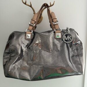 Michael Kor’s metallic bag